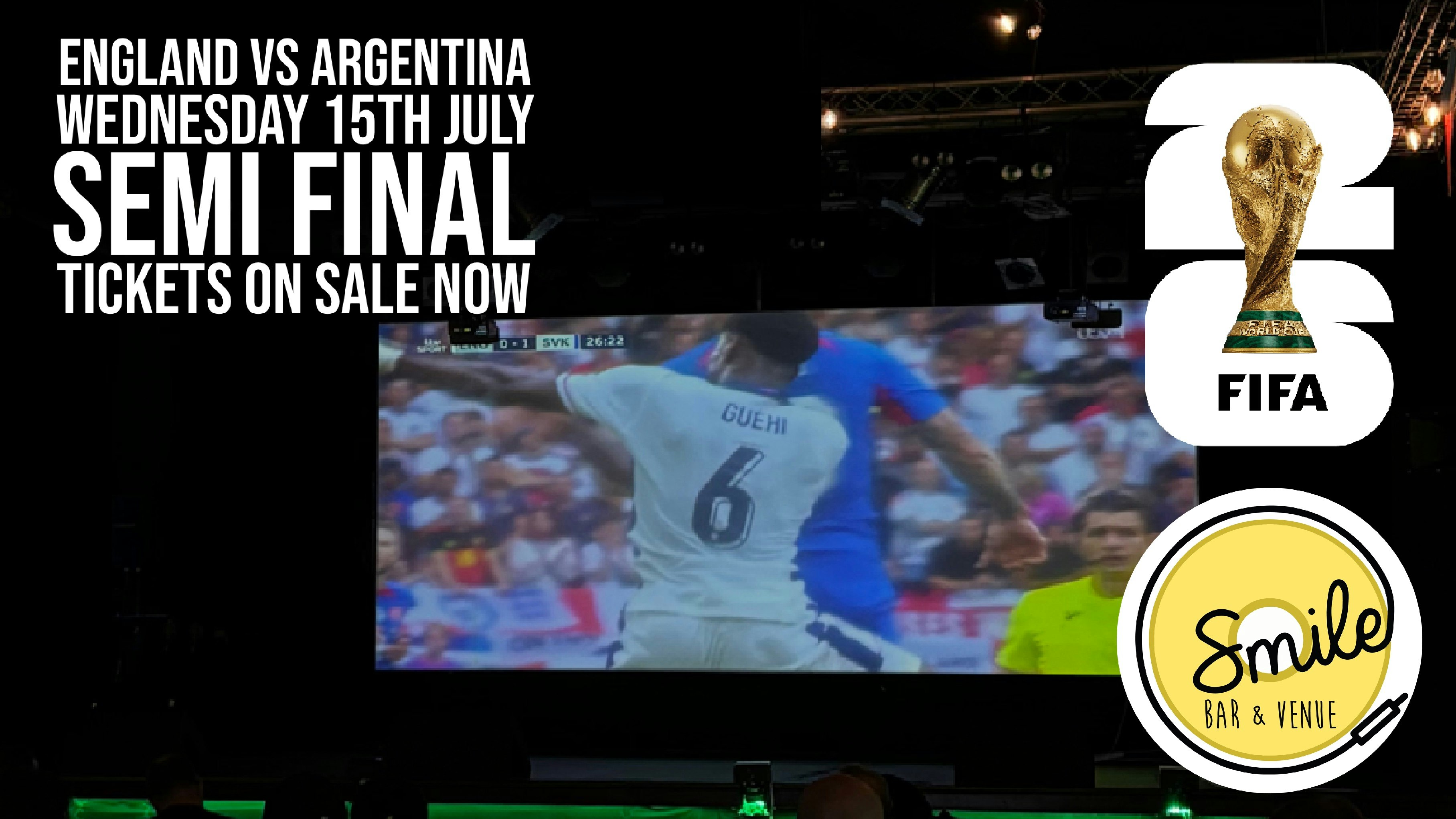 ENGLAND WORLD CUP SEMI FINAL