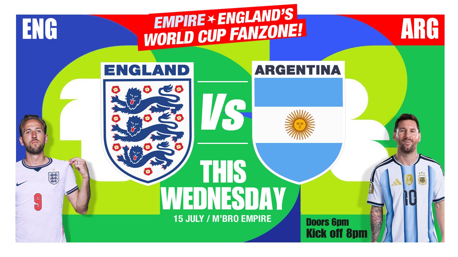 England vs. Argentina (LIVE)