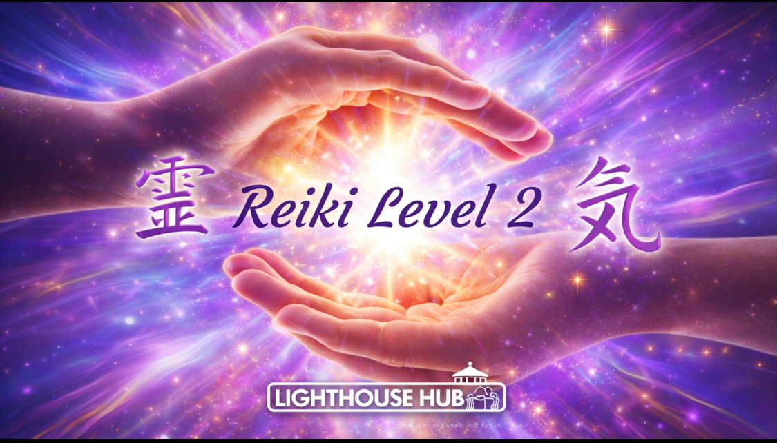 Reiki Level 2 Training (Sunday 19th July ) @ The Lighthouse Hub 10AM