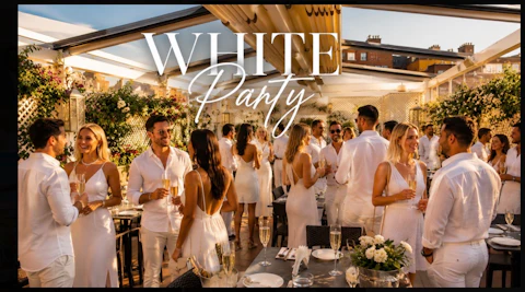 🤍 GREEK WHITE PARTY ROOFTOP & SPEED DATING