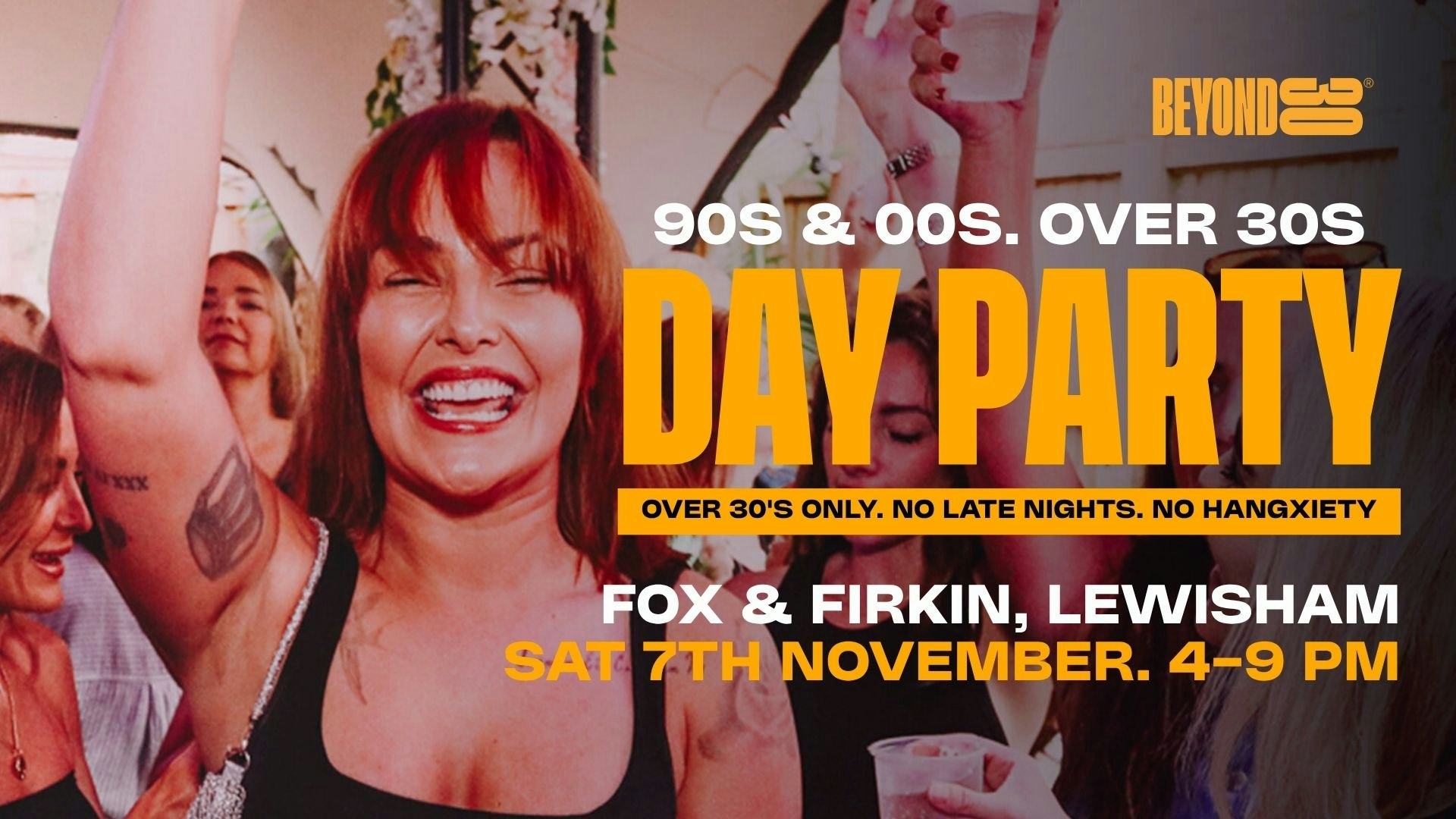 80s & 90s Over 30s Daytime Clubbing – LEWISHAM