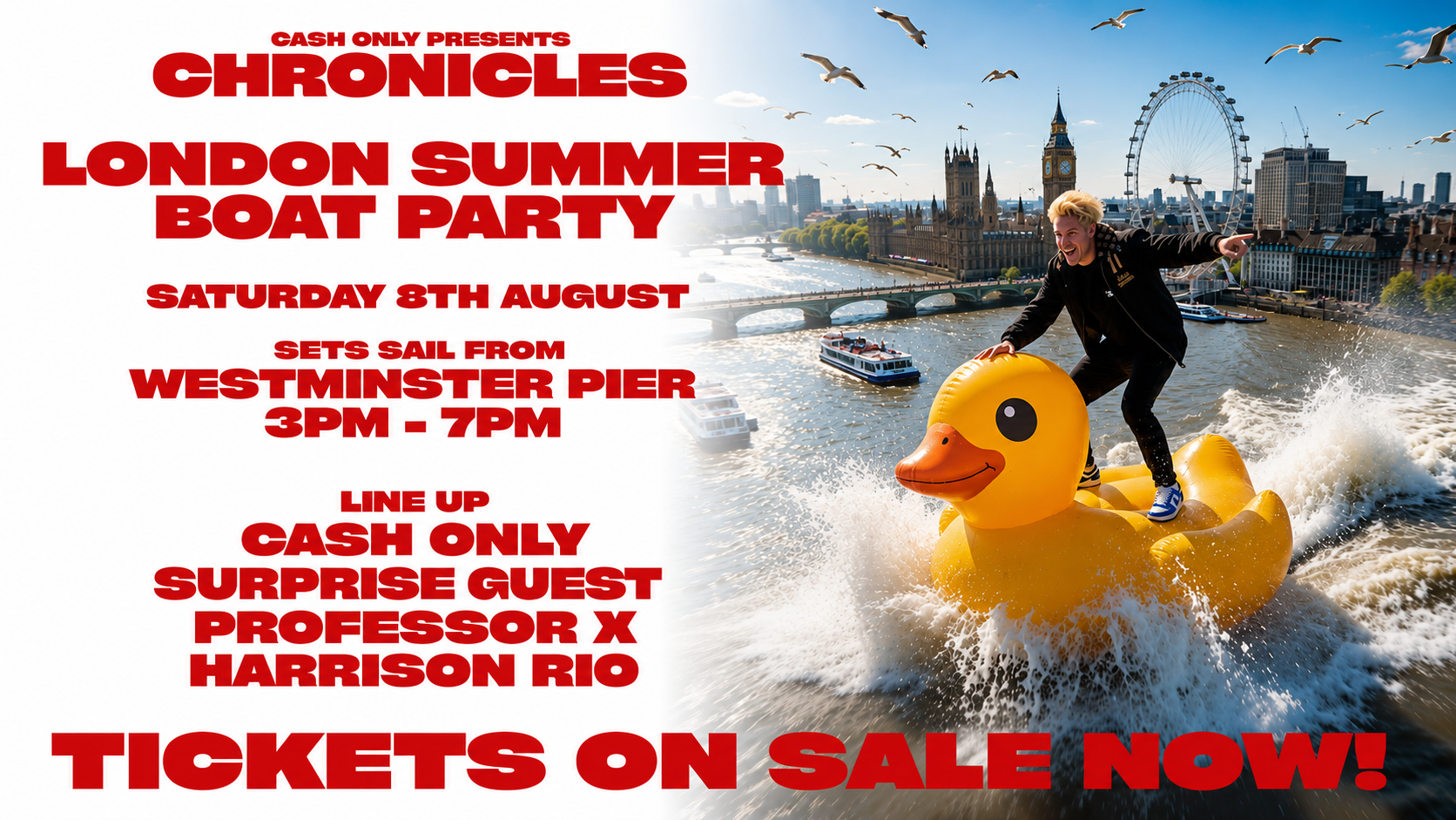 House & Garage Boat Party | Chronicles on The Thames