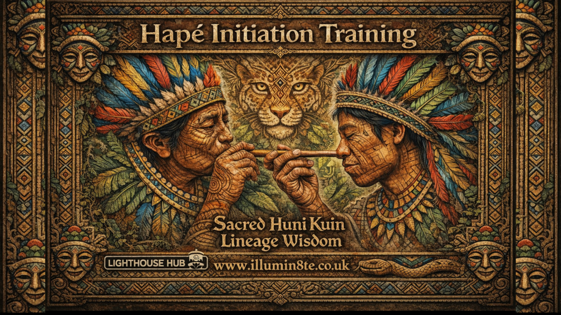 HAPÉ Initiation Training (Sunday 26th July) @ The Lighthouse Mcr 1PMo