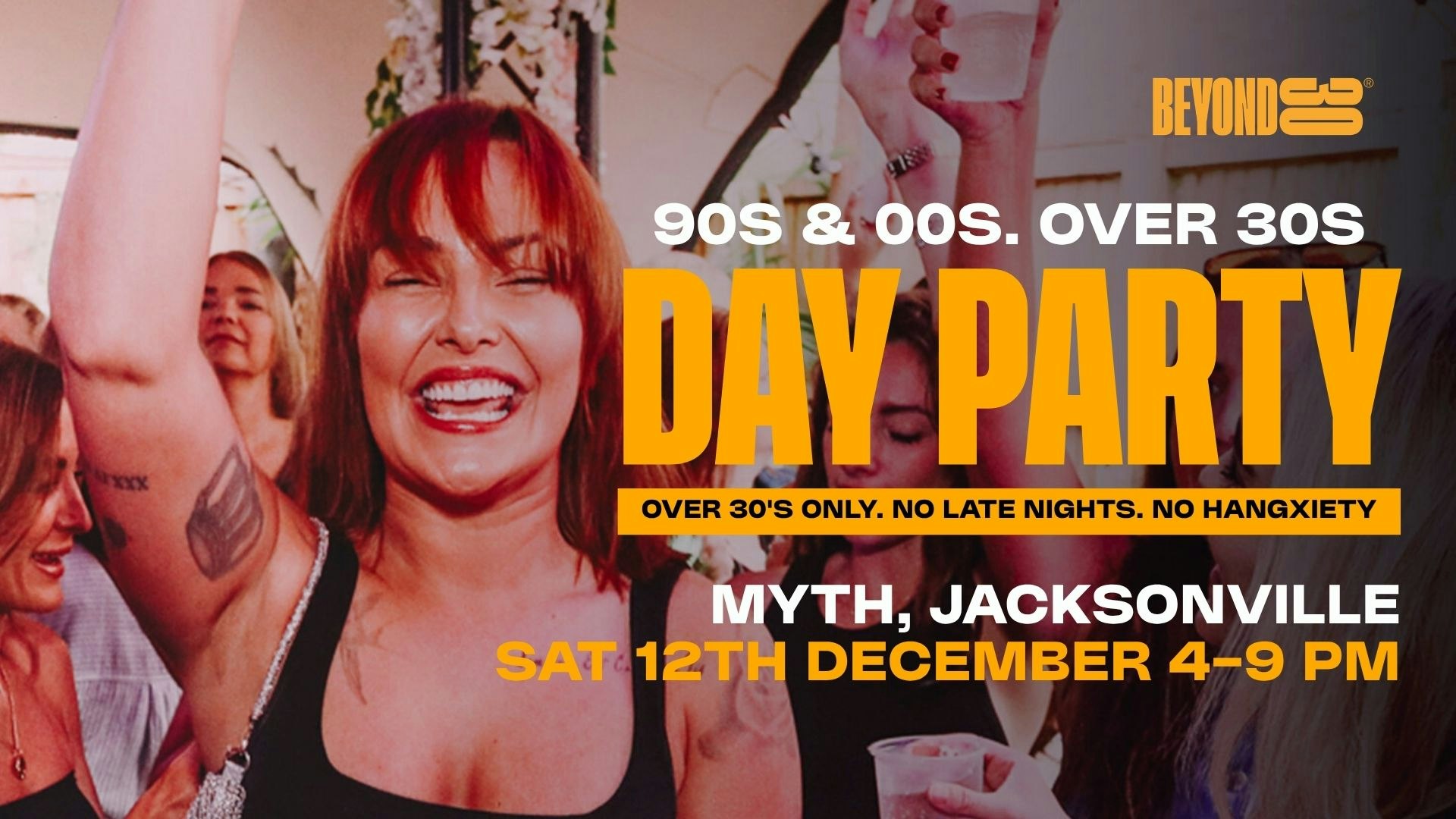80s & 90s Over 30s Daytime Clubbing – JACKSONVILLE