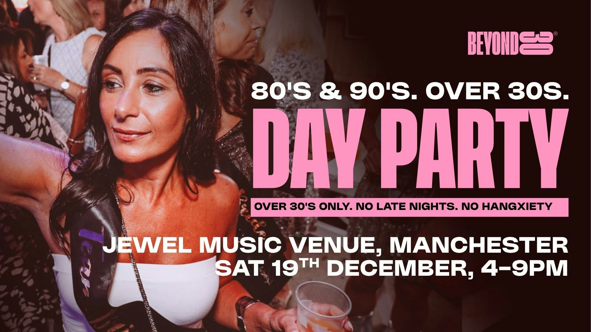 80s & 90s Over 30s Daytime Clubbing – MANCHESTER, NH