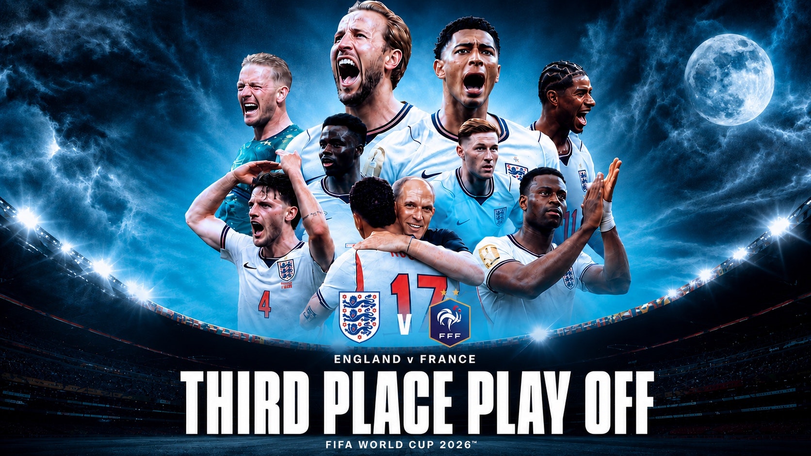 ⚽️ WORLD CUP THIRD PLACE PLAY OFF on the BIGGEST SCREEN in SHREWSBURY!