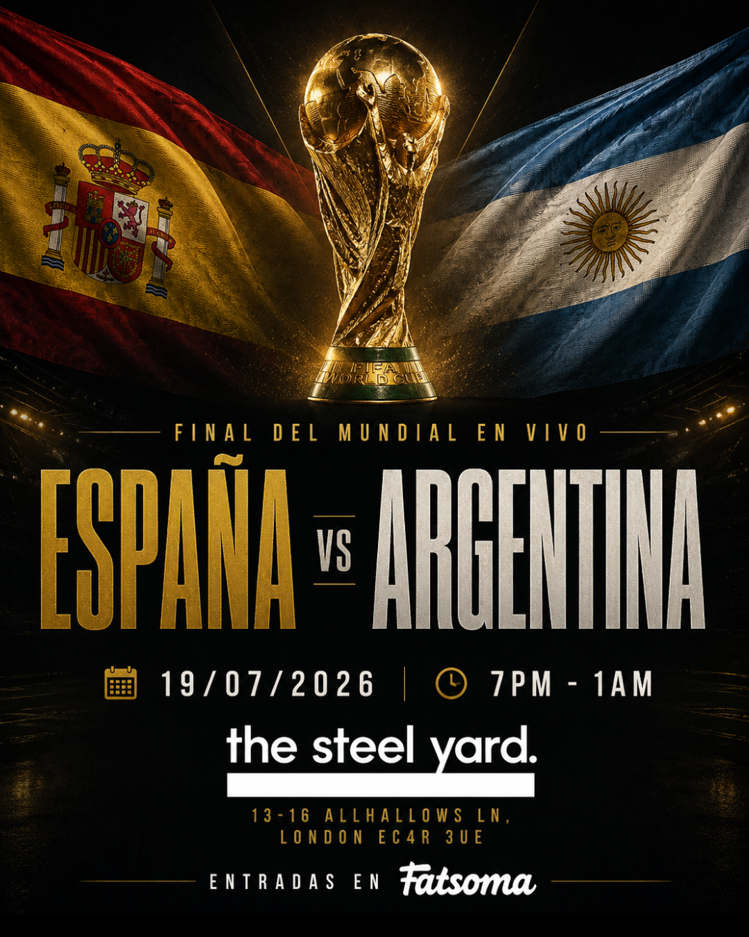 Final del Mundial en Vivo (World Cup Final live screening)