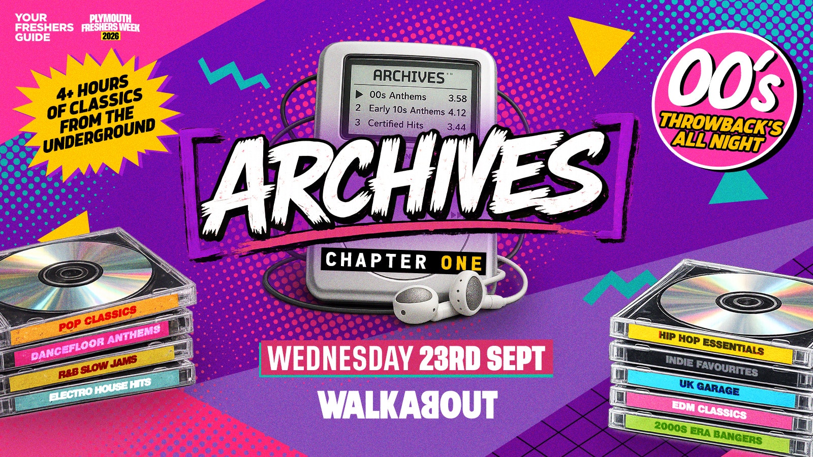 ARCHIVES – The UK’s Newest Throwback Party | Plymouth Freshers 2026