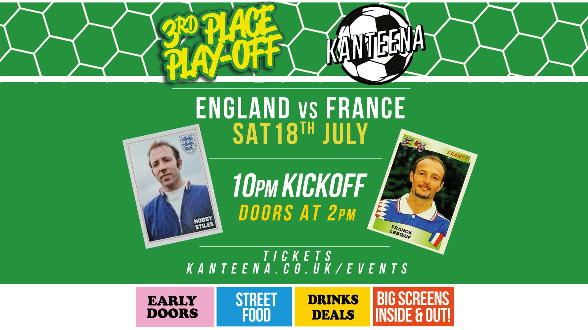 England VS France // World Cup 2026 Third Place Play-Off