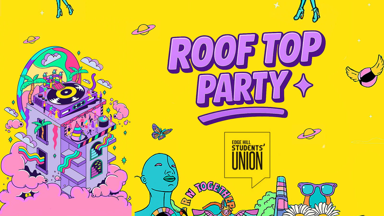 OFFICIAL Edge Hill Roof Top Moving in Party – Presented by Footasylum – UK Largest Freshers Events – Sold Out 10 Years Running 🏆