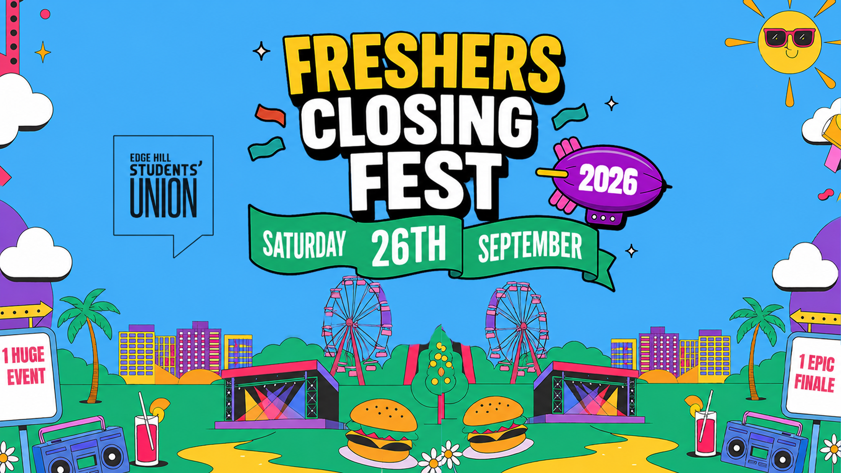 OFFICIAL Edge Hill Freshers Closing Party – Presented by Footasylum – UK Largest Freshers Events