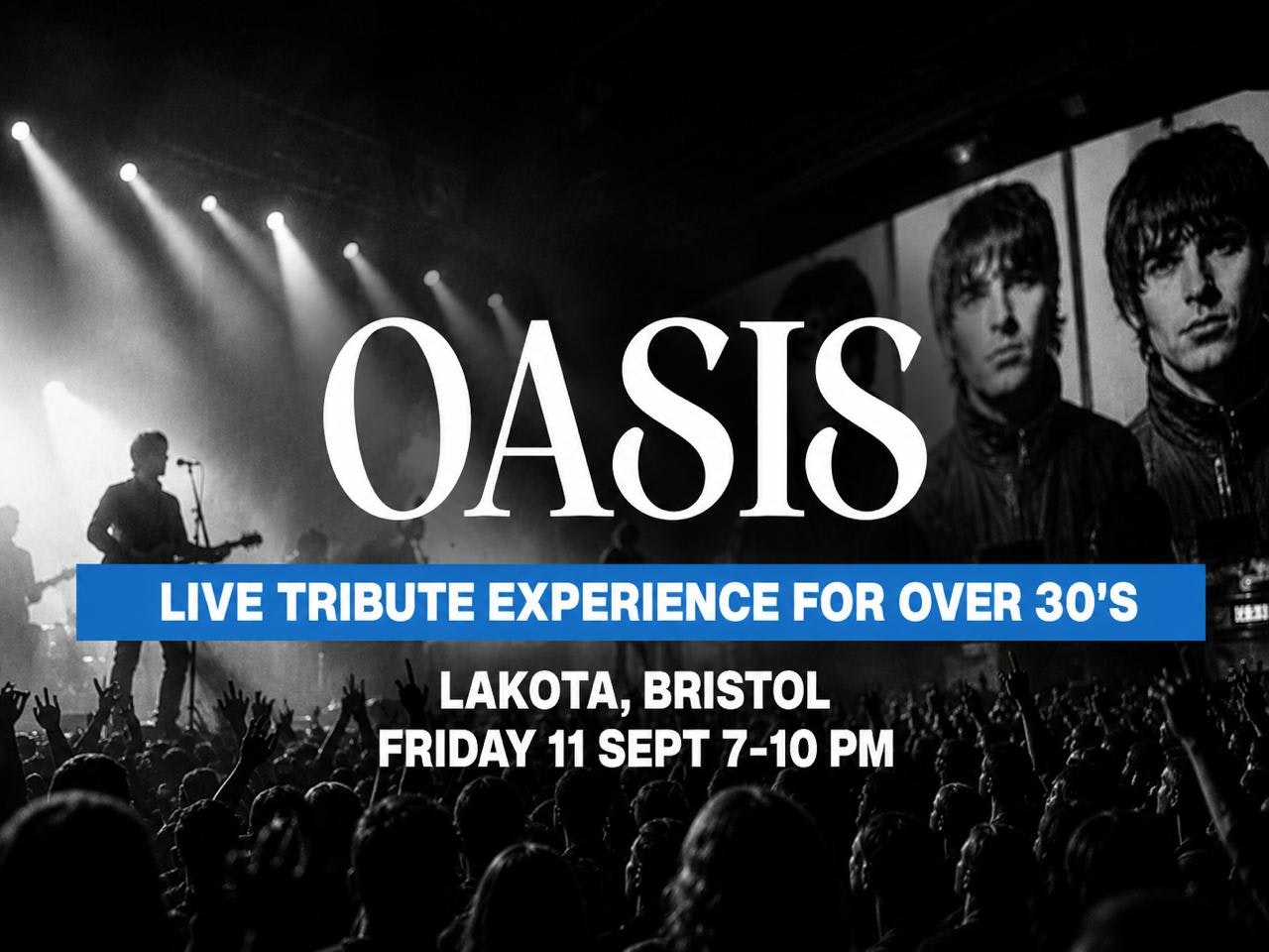 THE OASIS EXPERIENCE – LIVE IN BRISTOL 🎸 (Tribute Band)