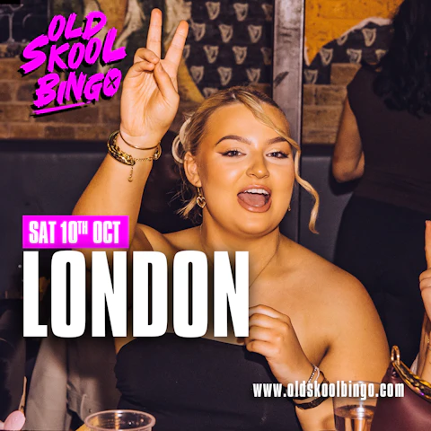 Old Skool Bingo Sat 10th October London