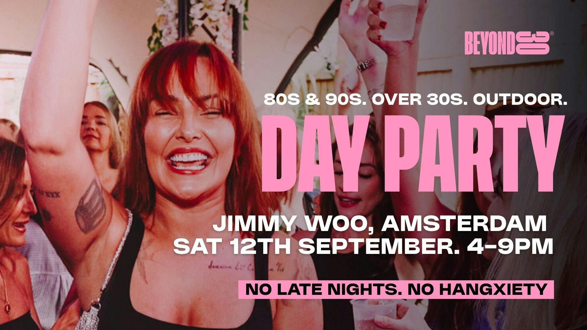 80s & 90s Over 30s Daytime Clubbing – AMSTERDAM
