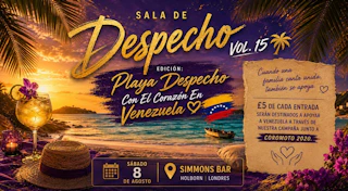 SALA DE DESPECHO VOL. 15 🌴 Edición: Playa Despecho – Con el Corazón en Venezuela 🇻🇪❤️