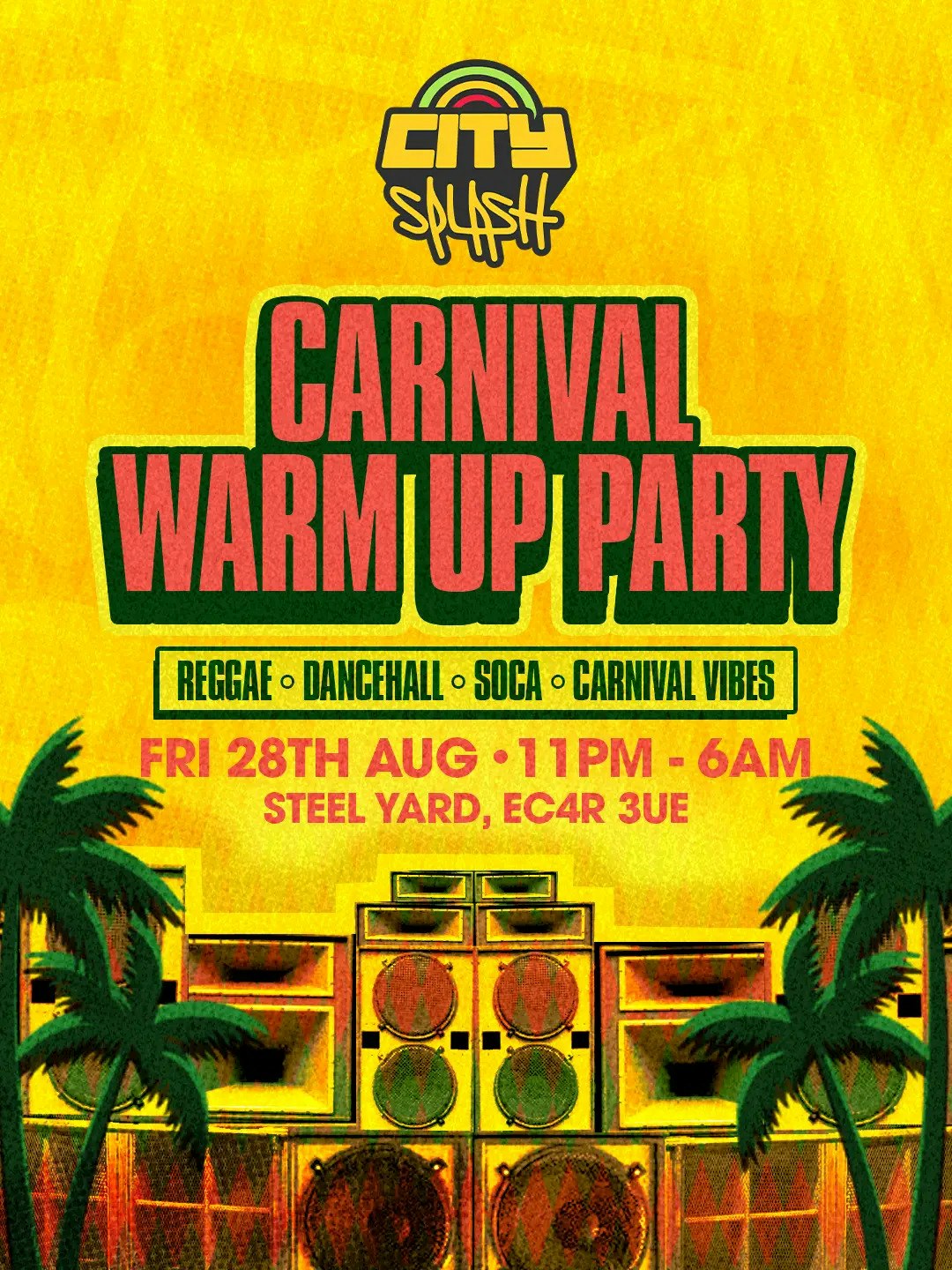 City Splash: Carnival Warm Up Party