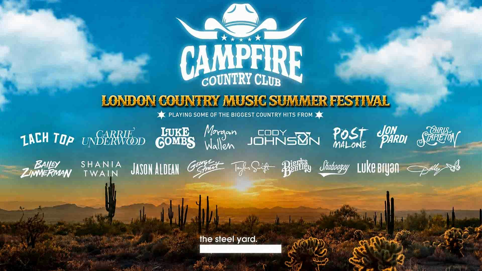 Campfire Country Club – London Country Music Summer Festival
