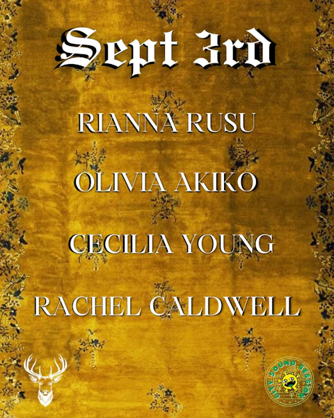 Rianna Rusu, Olivia Akiko, Cecilia Young and Rachel Caldwell