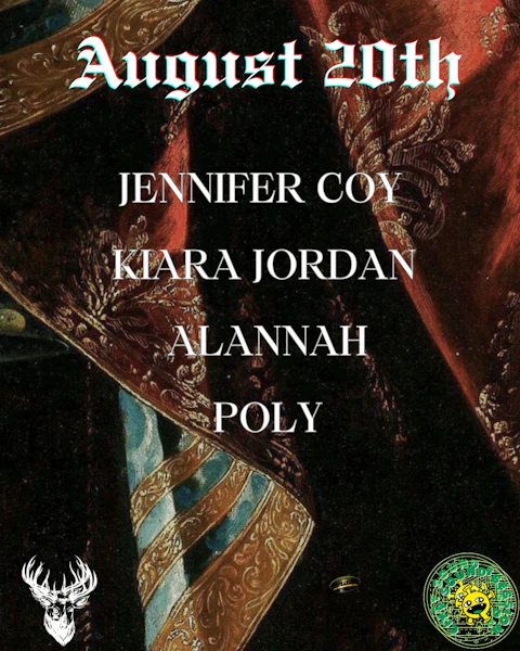 Jennifer Coy, Kiara Jordan, Alannah and Poly
