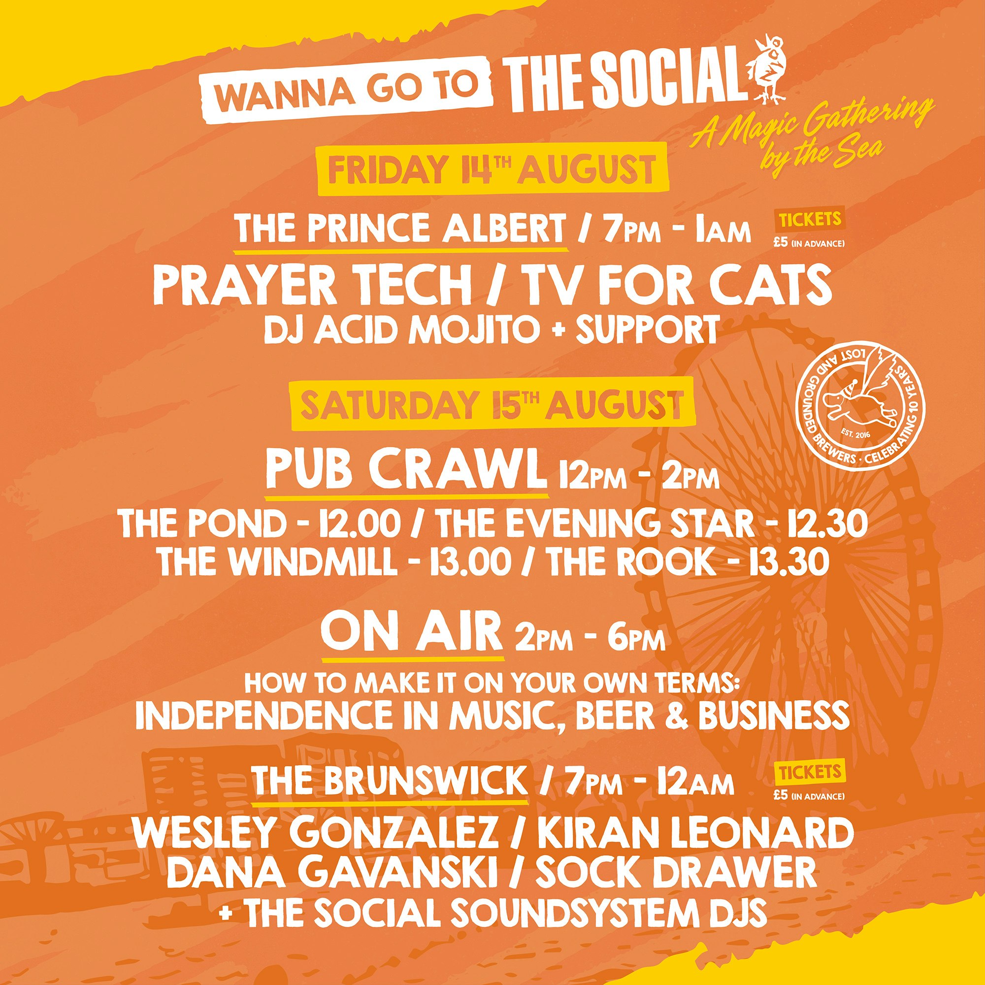 Wanna Go To The Social: A Magic Gathering By The Sea