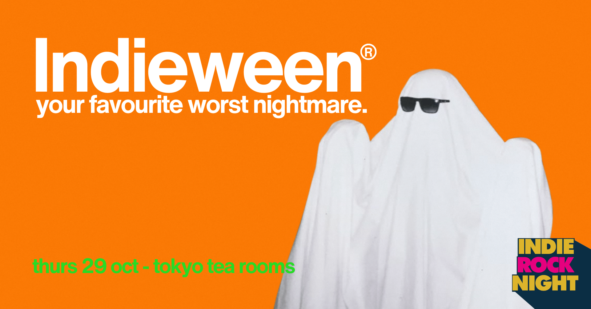 Indie Rock Night ∙ INDIEWEEN (Halloween special)