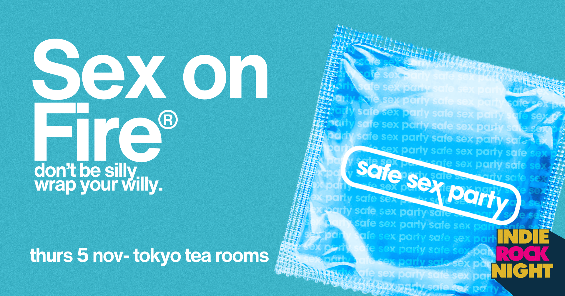 Indie Rock Night ∙ SAFE SEX PARTY