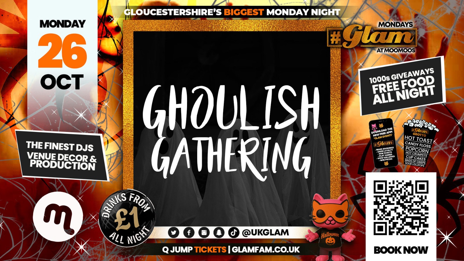 Glam Cheltenham 🧟🦇🐈‍⬛ GLAM HALLOWEEN 2026! 🧛🏽‍♂️🎃👻 – The Ghoulish Gathering!!