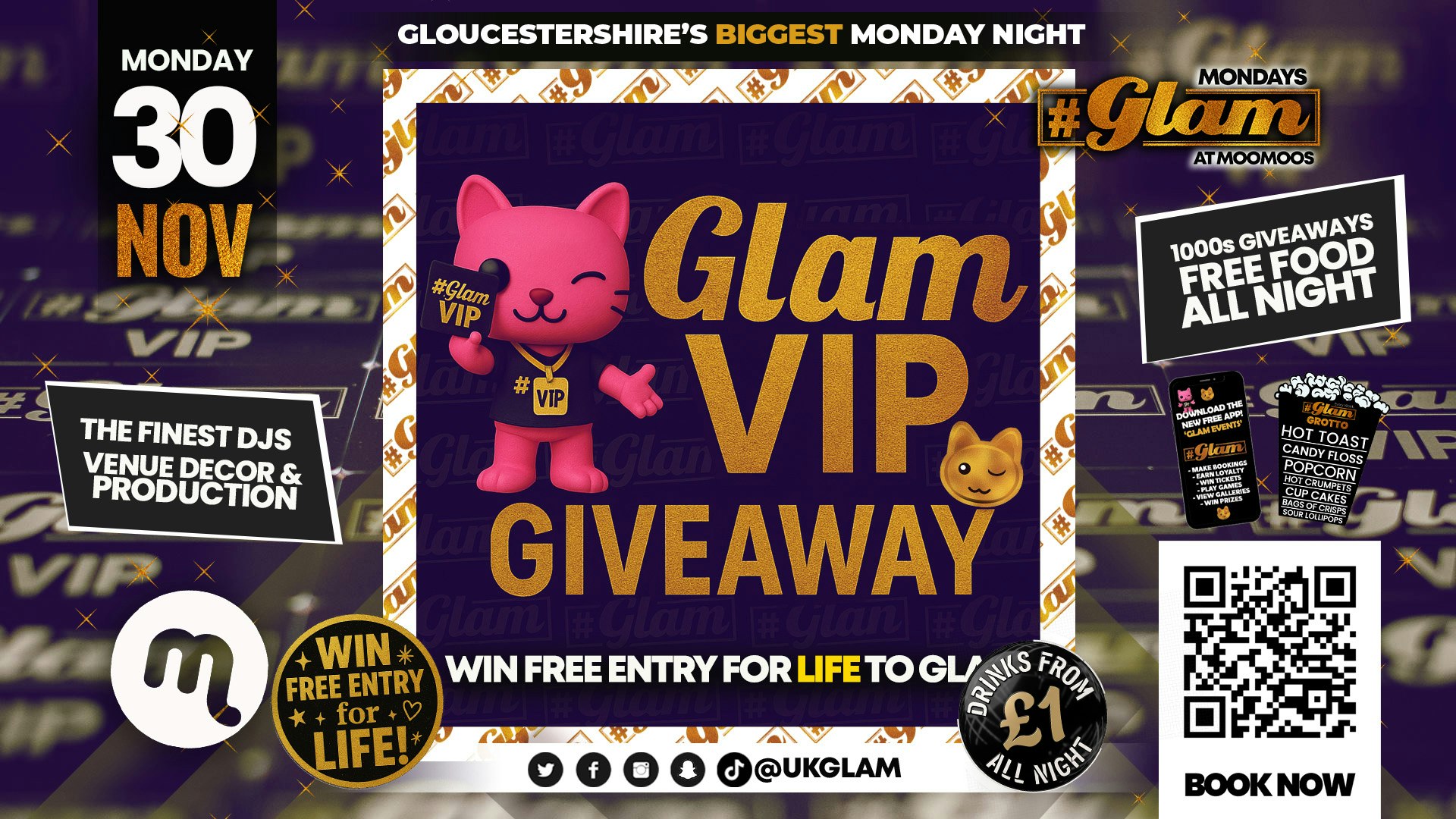 Glam Cheltenham – VIP CARD GIVEAWAY! 🤯