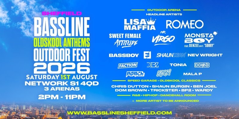 Bassline Takeover – Bassline Old Skool Anthems Outdoor Fest 2026