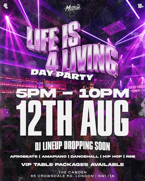 LIFE IS 4 LIVING ☀️ | MOTION EVENTS DAY PARTY