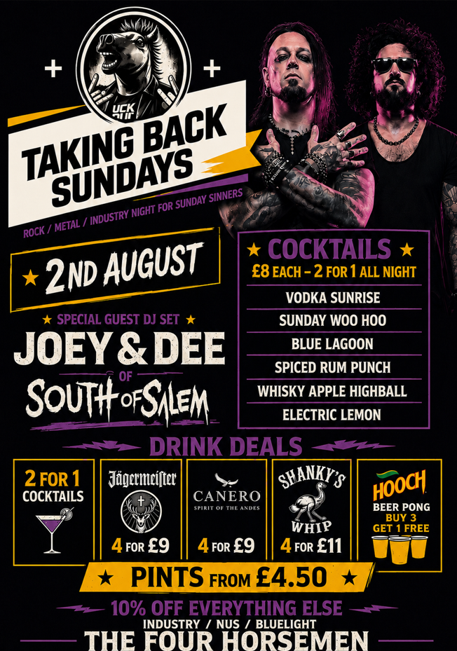 Taking back sundays