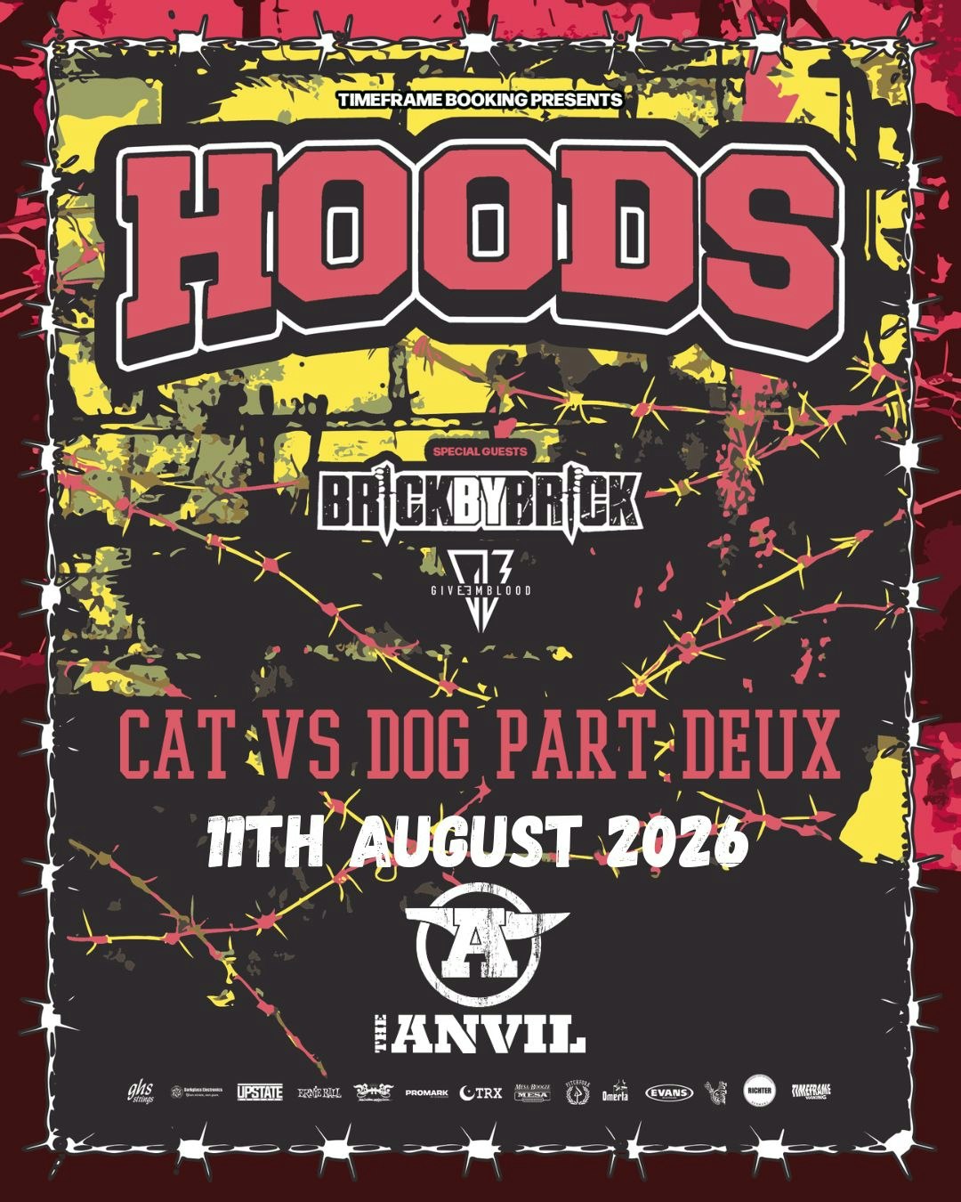 Hoods // Brick By Brick // Give’em Blood
