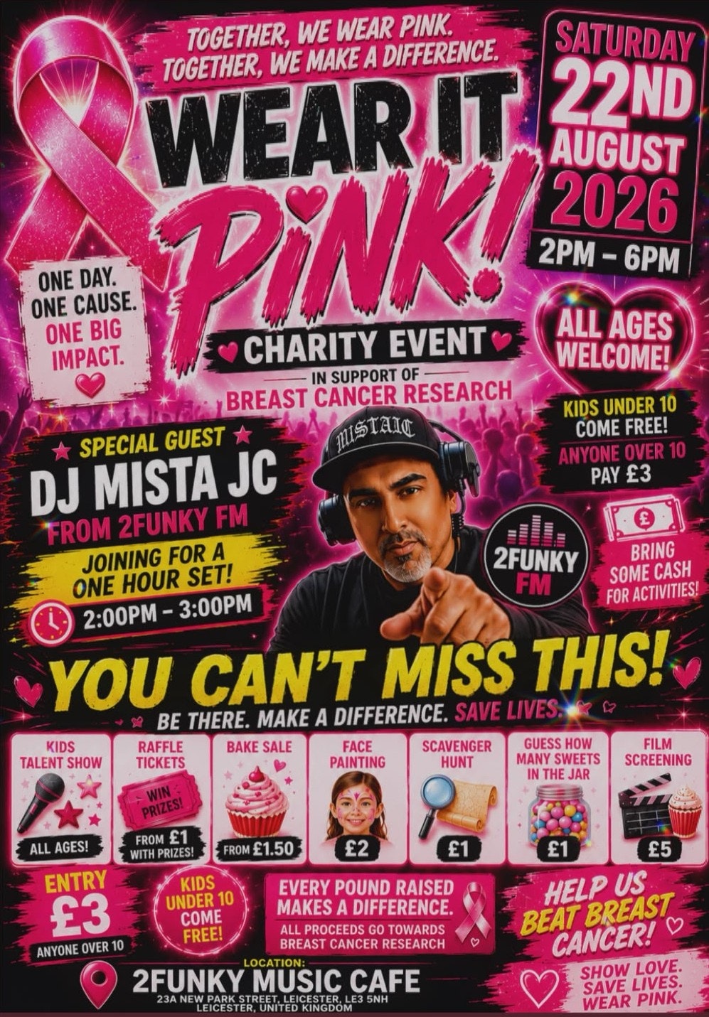 WEAR IT PINK – CHARITY EVENT