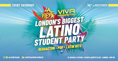 La Fiesta - LONDON'S MOST DIVERSE, BIGGEST AND CRAZIEST PARTY!