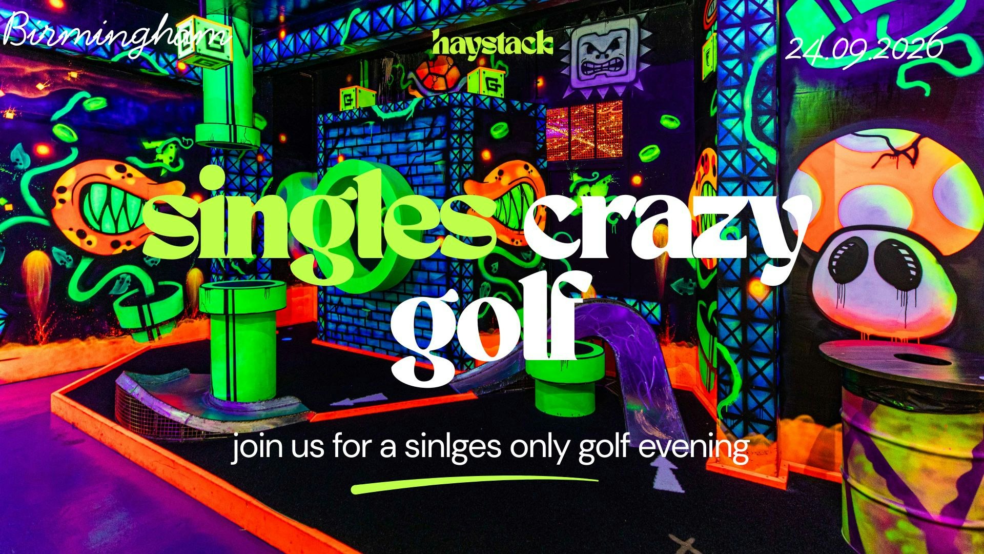 HAYSTACK DATING | GOLF FANG BIRMINGHAM | THURSDAY 24TH SEPTEMBER