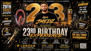 23 & Unforgettable: London's Pre-Carnival Birthday Experience