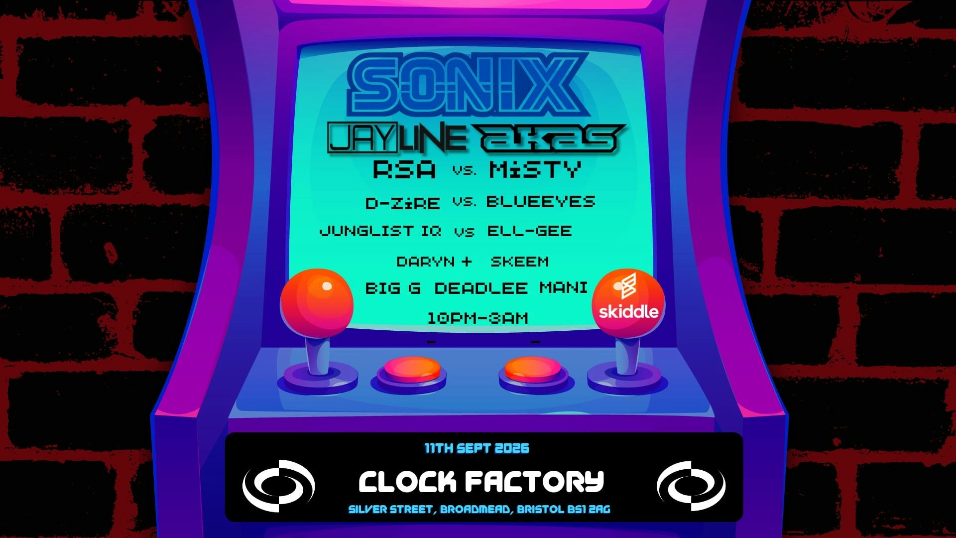 Sonix: DNB Forever • Bristol