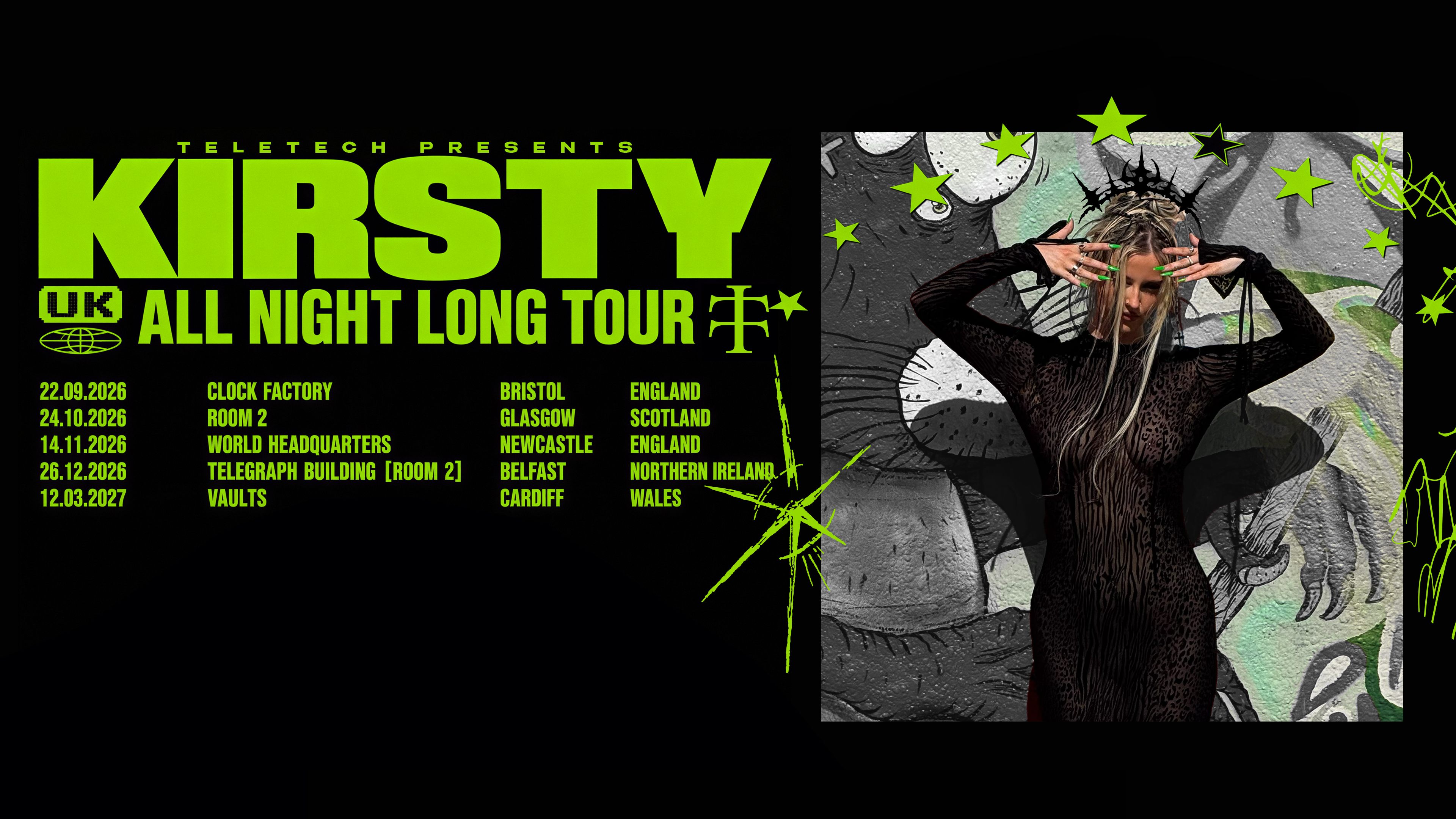Teletech Bristol: KIRSTY [ALL NIGHT LONG]