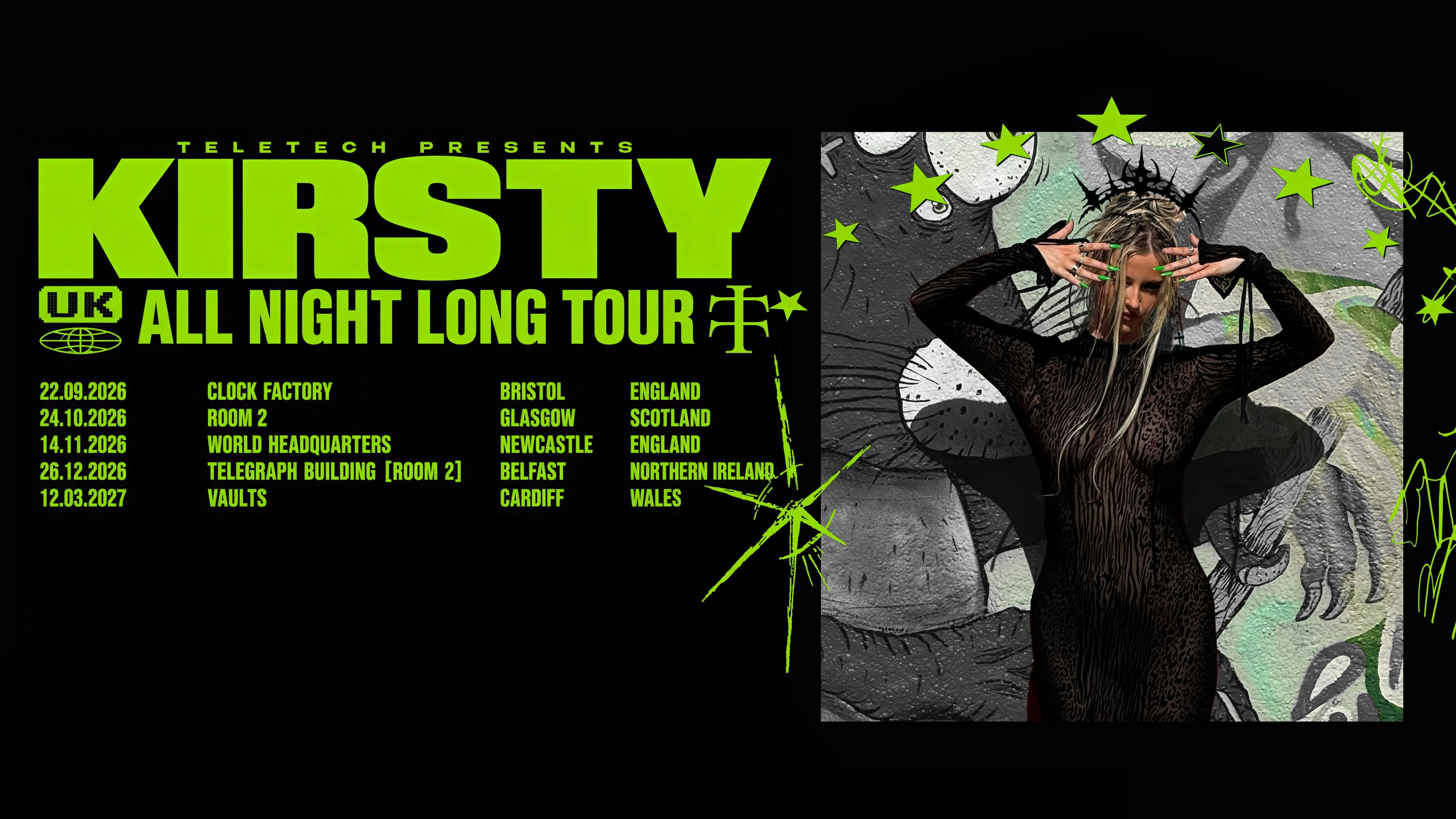 Teletech Bristol: KIRSTY [ALL NIGHT LONG]