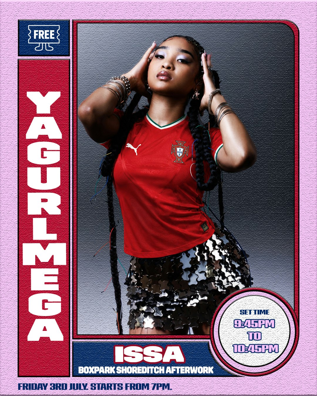 ISSA: FRIDAY AFTERWORK w) Yagurlmega and Special Guests