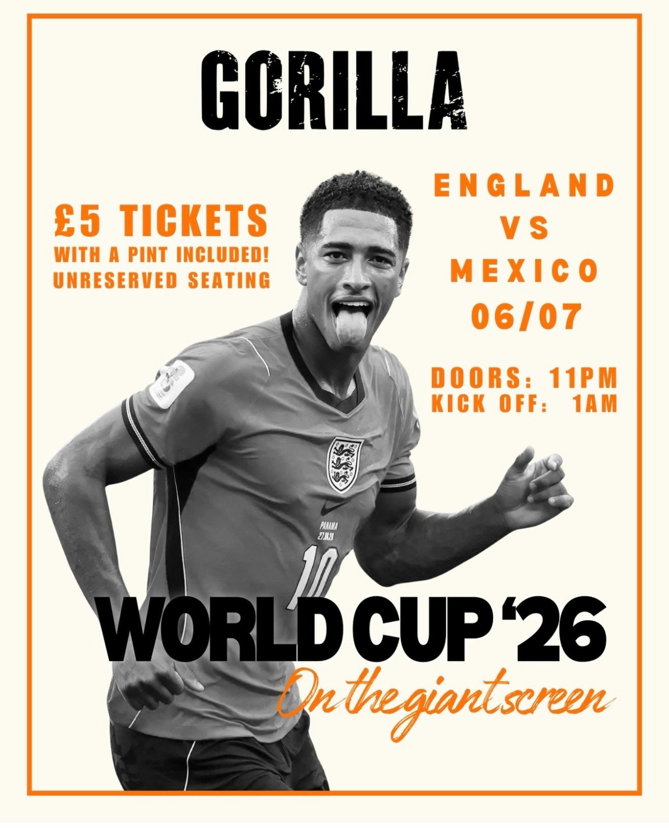 England V Mexico