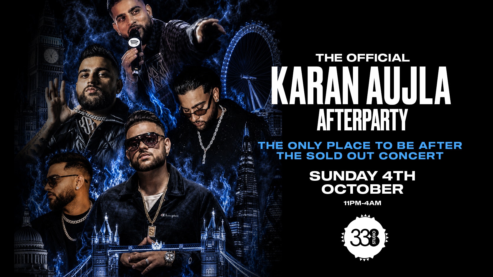 The Official Karan Aujla Concert After Party – STUDIO 338