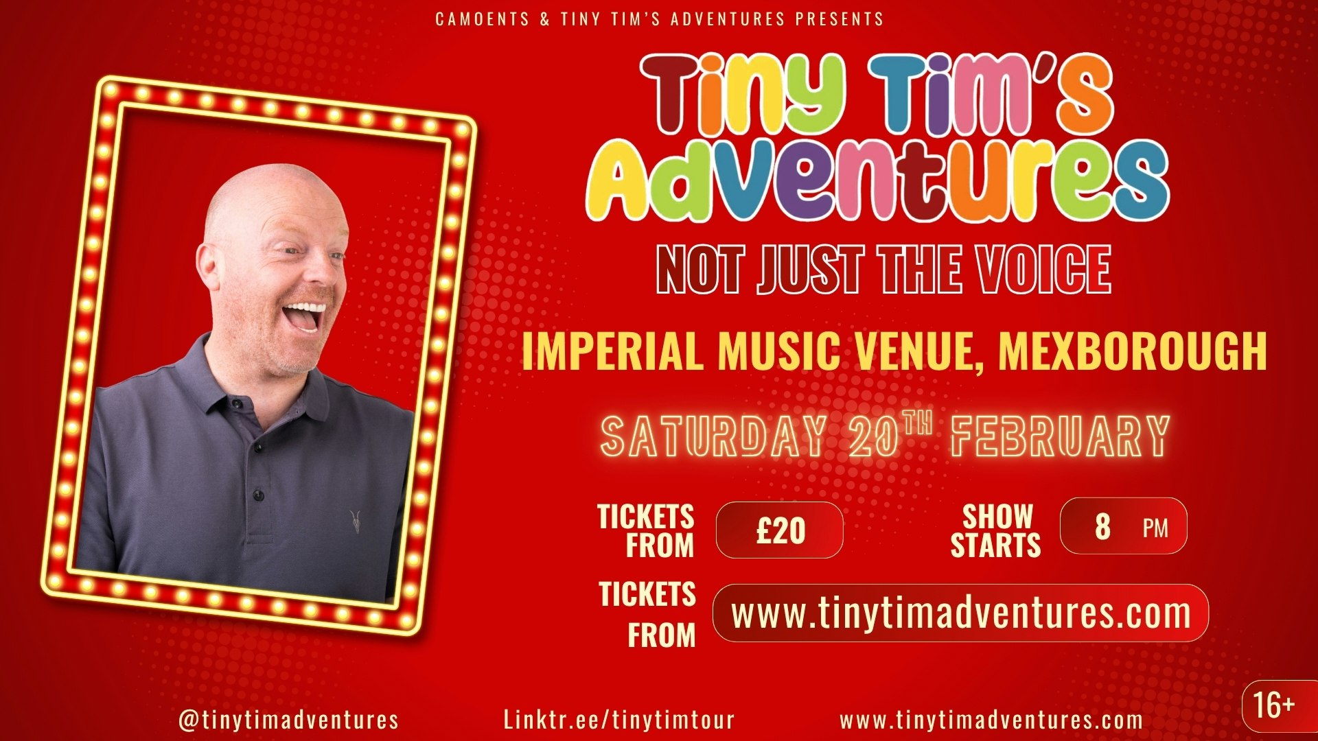 Tiny Tims Adventures – Adult show