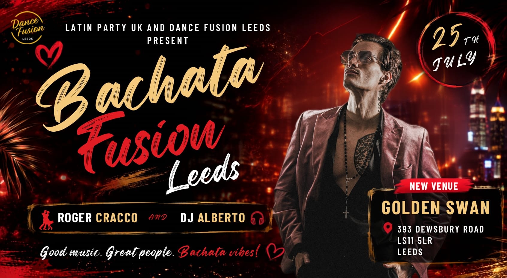 Bachata Fusion Leeds with Roger Cracco