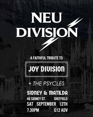 S&M Presents: Neu Division — SIDNEY & MATILDA