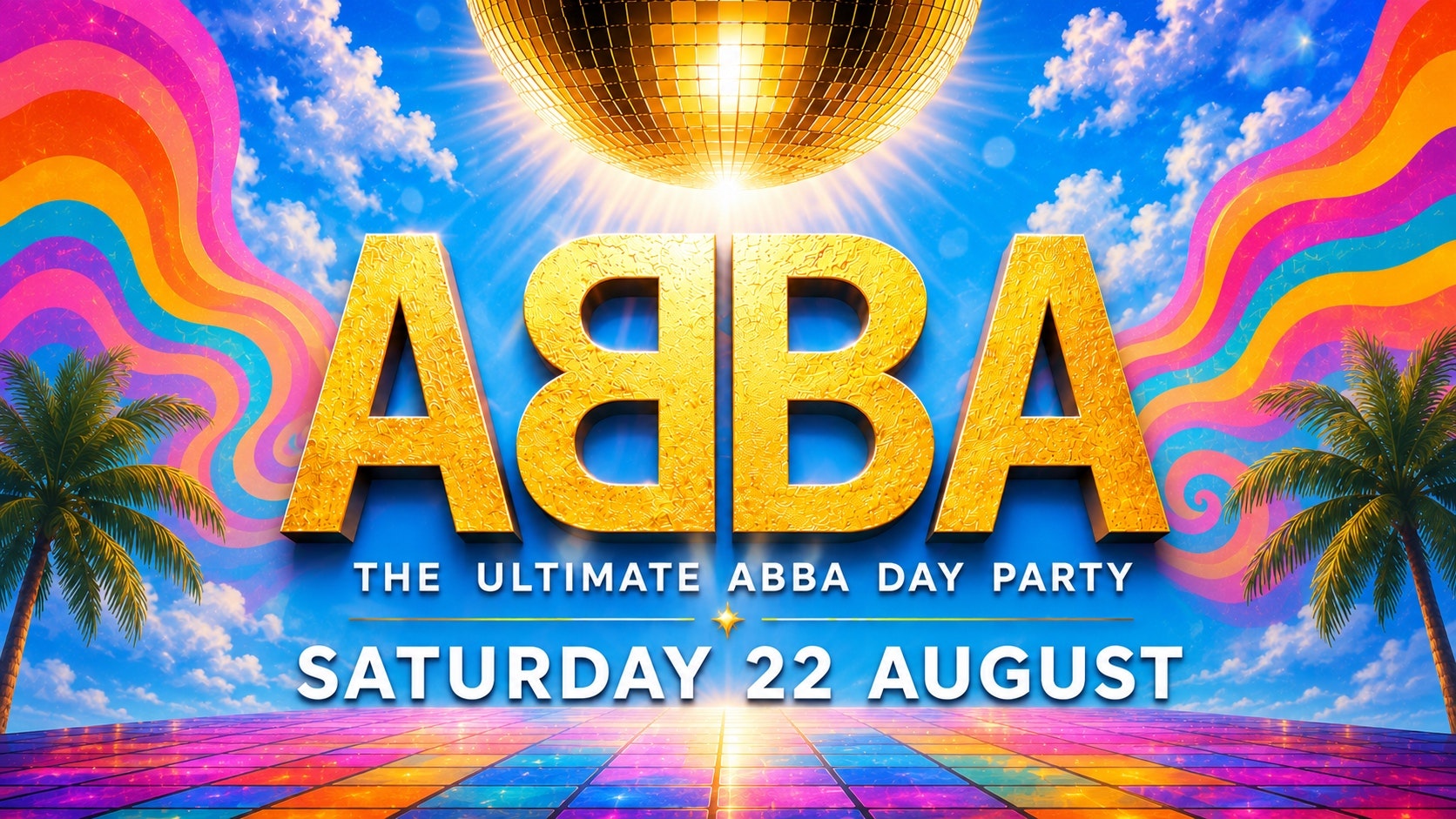 🪩 ABBA DAY PARTY 2pm-8pm