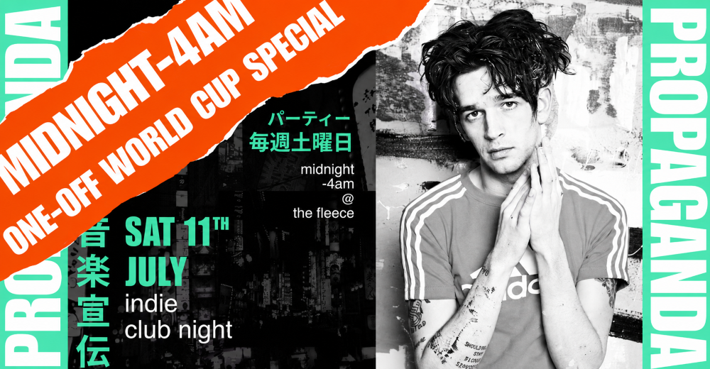 PROPAGANDA • late night indie disco • MIDNIGHT DOORS (Quarter Finals Special!)