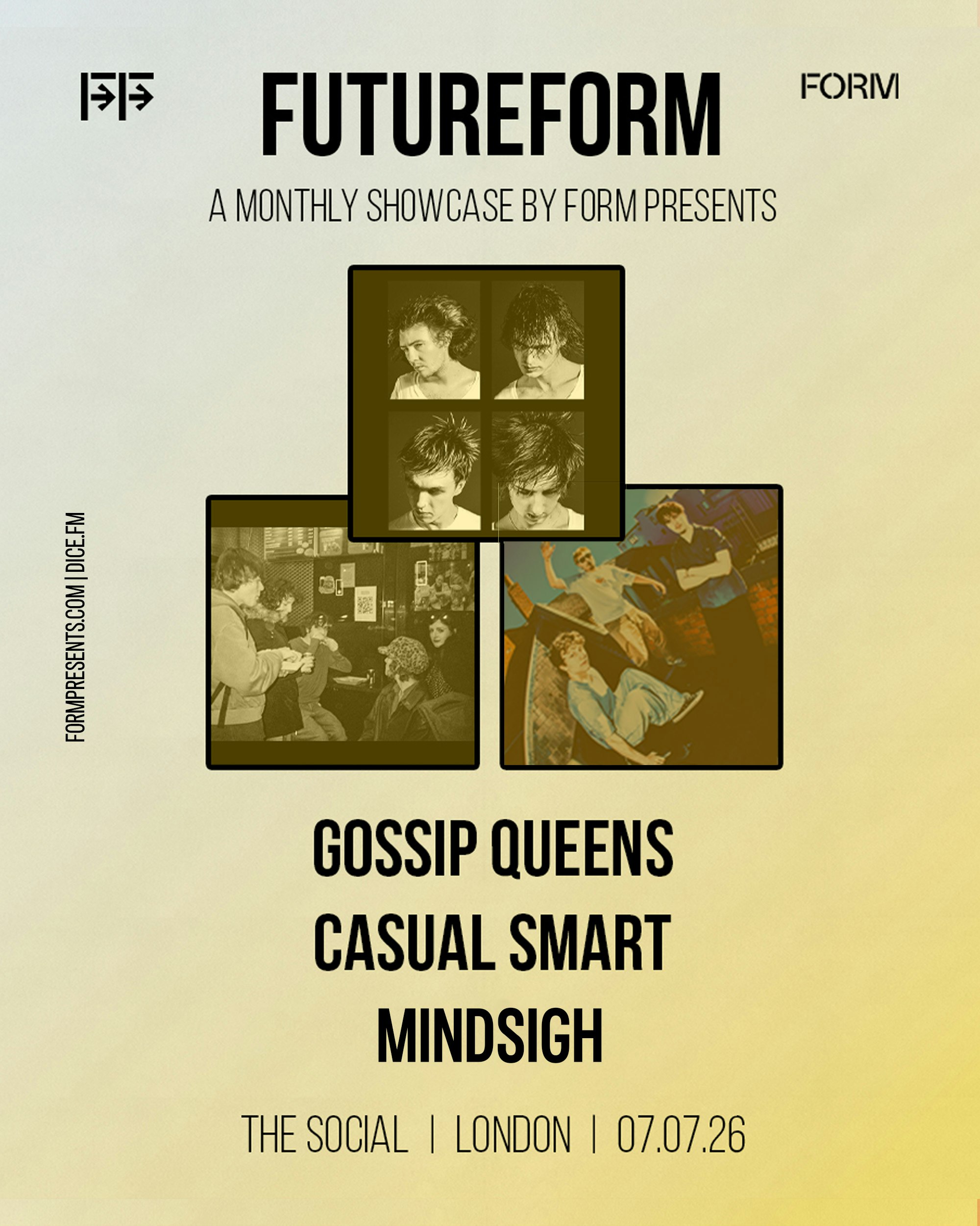 FutureFORM: Gossip Queens + causal smart + Mindsigh