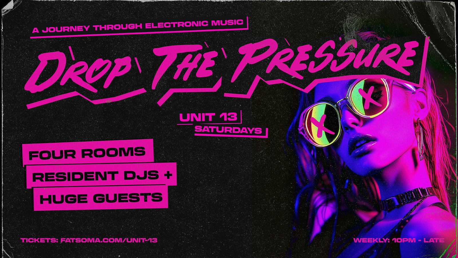 UNIT 13 Presents – Drop The Pressure [LAST TICKETS]