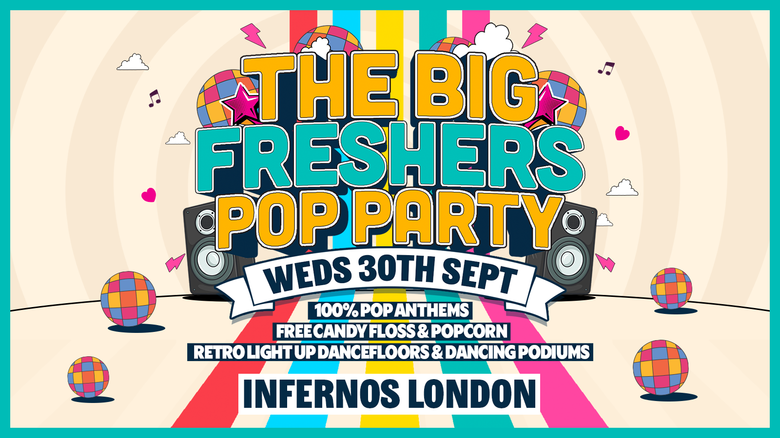 The Big Freshers Pop Party! | London Freshers Week 2026